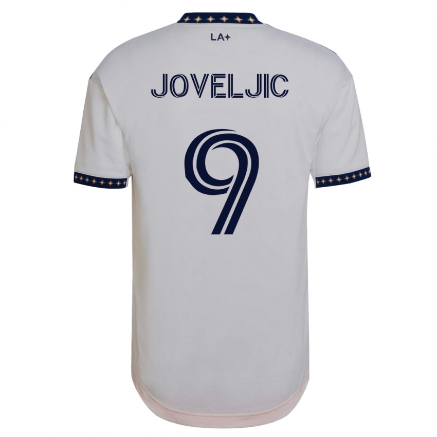Herren Dejan Joveljic #9 Weiß Heimtrikot Trikot 2023/24 T-Shirt
