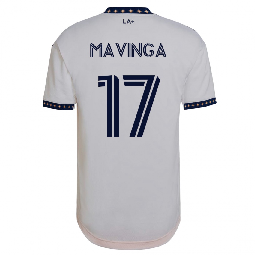 Herren Chris Mavinga #17 Weiß Heimtrikot Trikot 2023/24 T-Shirt