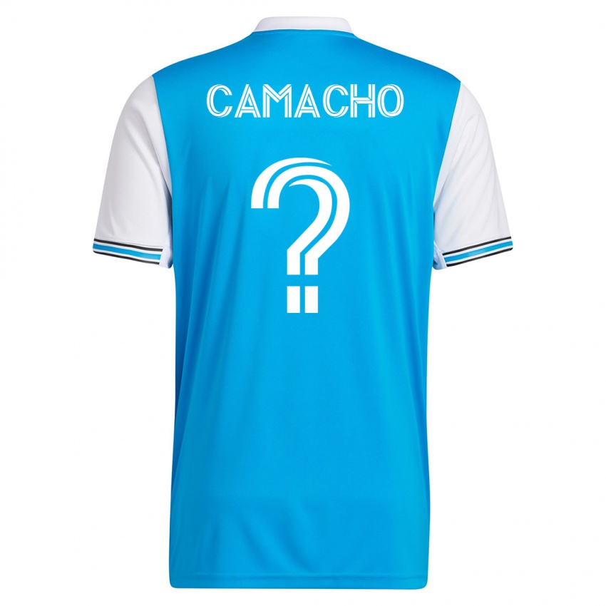 Herren Jaydus Camacho #0 Blau Heimtrikot Trikot 2023/24 T-Shirt