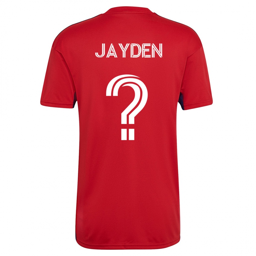 Herren Rus Jayden #0 Rot Heimtrikot Trikot 2023/24 T-Shirt