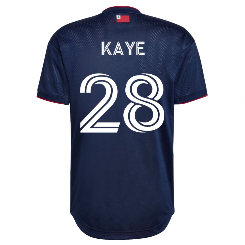 Herren Mark-Anthony Kaye #28 Marine Heimtrikot Trikot 2023/24 T-Shirt