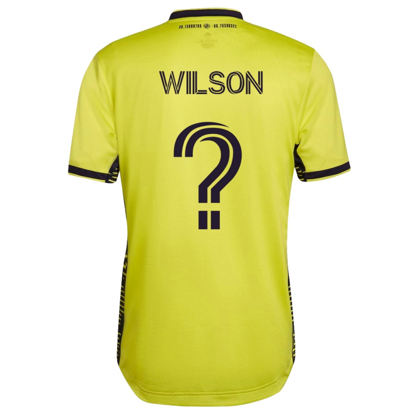 Herren Dominic Wilson #0 Gelb Heimtrikot Trikot 2023/24 T-Shirt