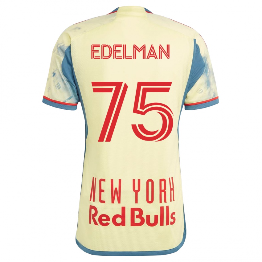 Herren Daniel Edelman #75 Gelb Heimtrikot Trikot 2023/24 T-Shirt