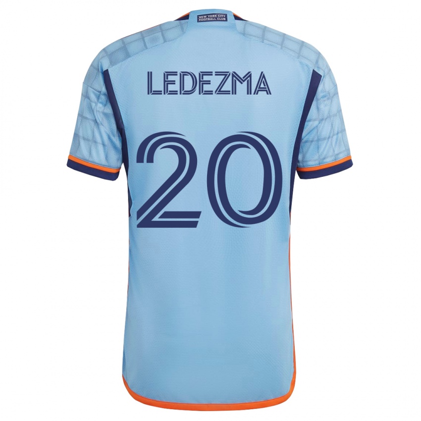 Herren Richard Ledezma #20 Blau Heimtrikot Trikot 2023/24 T-Shirt