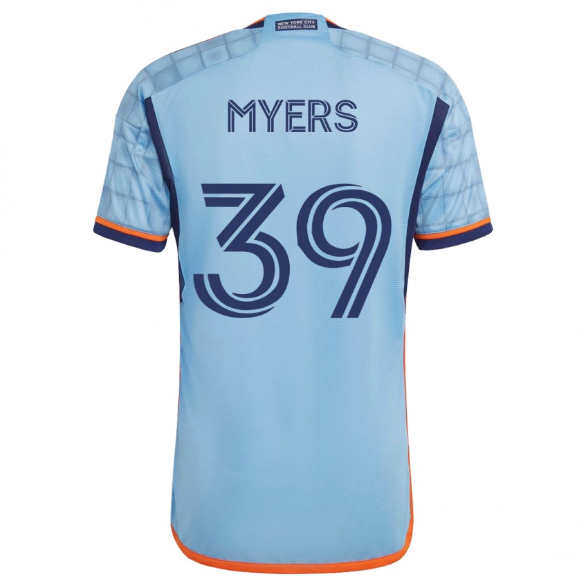 Herren Md Myers #39 Blau Heimtrikot Trikot 2023/24 T-Shirt