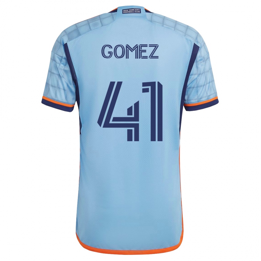 Herren Julián Gómez #41 Blau Heimtrikot Trikot 2023/24 T-Shirt