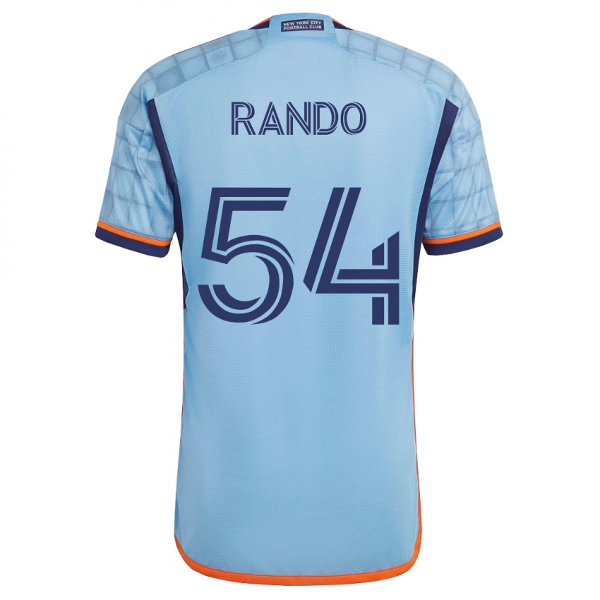 Herren Alex Rando #54 Blau Heimtrikot Trikot 2023/24 T-Shirt