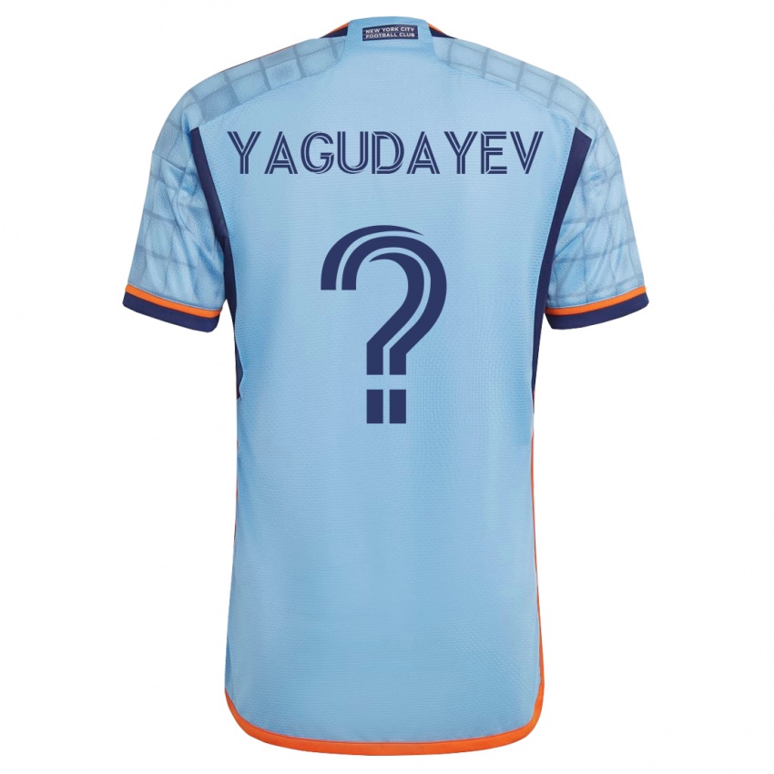 Herren Alexander Yagudayev #0 Blau Heimtrikot Trikot 2023/24 T-Shirt