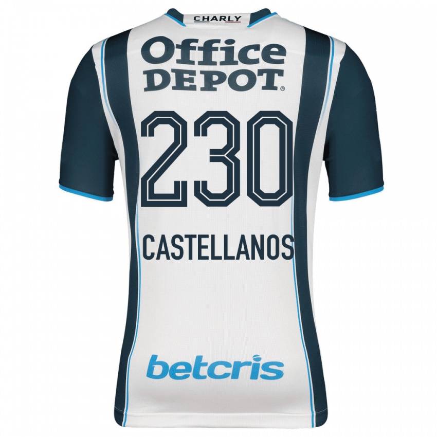 Herren Edson Castellanos #230 Marine Heimtrikot Trikot 2023/24 T-Shirt