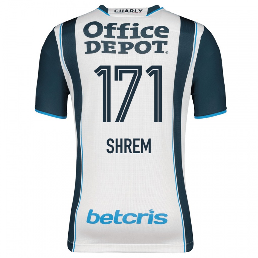 Herren David Shrem #171 Marine Heimtrikot Trikot 2023/24 T-Shirt