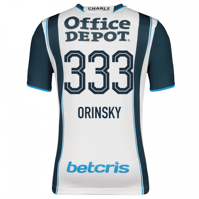 Herren Edson Orinsky #333 Marine Heimtrikot Trikot 2023/24 T-Shirt