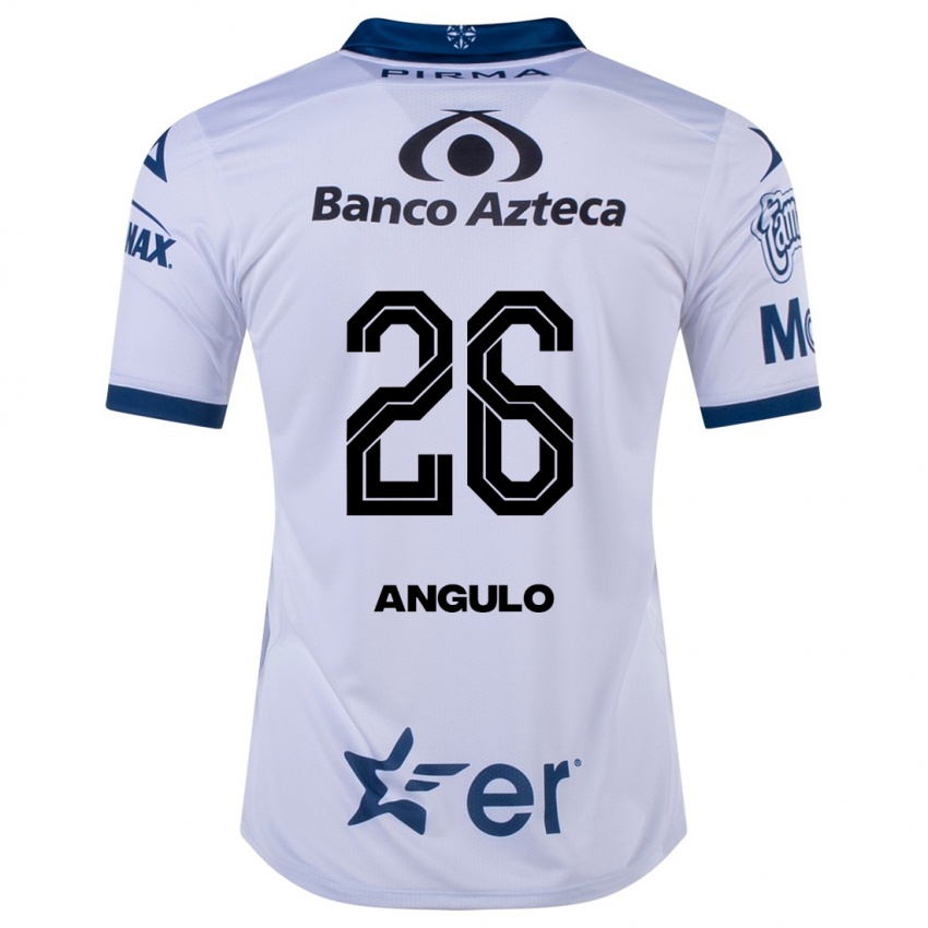 Herren Brayan Angulo #26 Weiß Heimtrikot Trikot 2023/24 T-Shirt