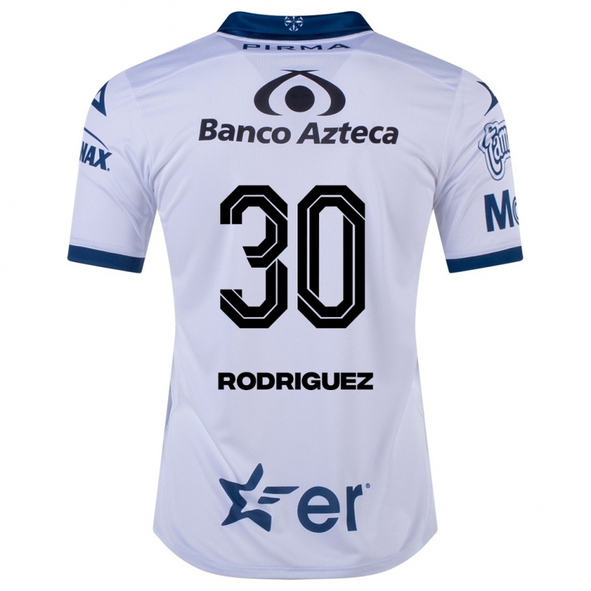 Herren Jesús Rodríguez #30 Weiß Heimtrikot Trikot 2023/24 T-Shirt