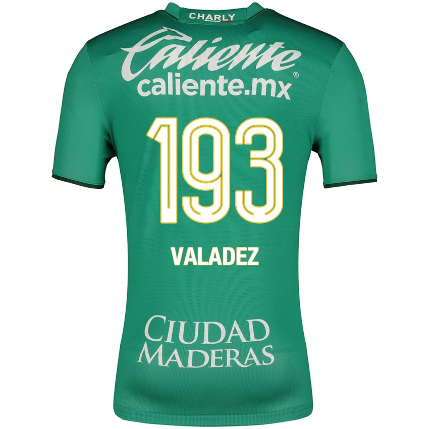 Herren Luis Valadez #193 Grün Heimtrikot Trikot 2023/24 T-Shirt