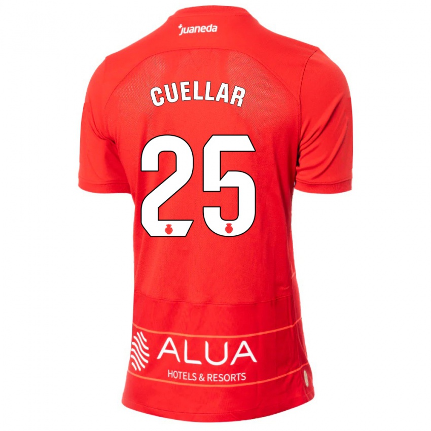 Herren Iván Cuéllar #25 Rot Heimtrikot Trikot 2023/24 T-Shirt