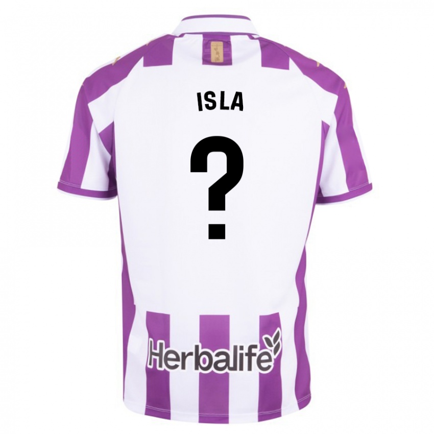 Herren Cristian Isla #0 Lila Heimtrikot Trikot 2023/24 T-Shirt