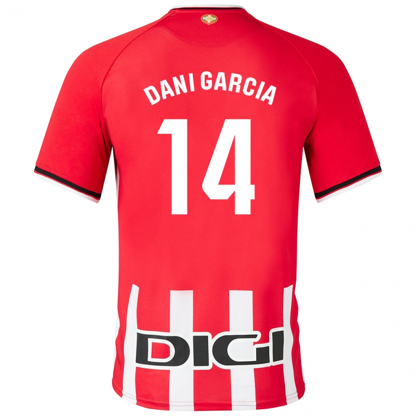 Herren Dani Garcia #14 Rot Heimtrikot Trikot 2023/24 T-Shirt