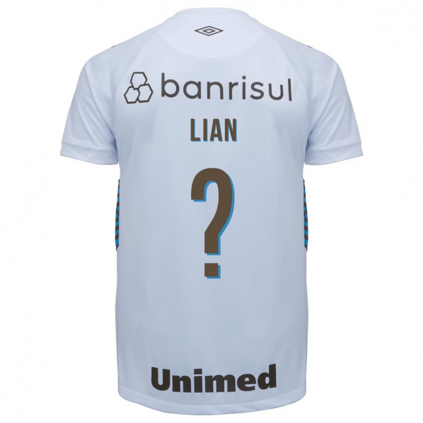 Herren Lian #0 Weiß Auswärtstrikot Trikot 2023/24 T-Shirt