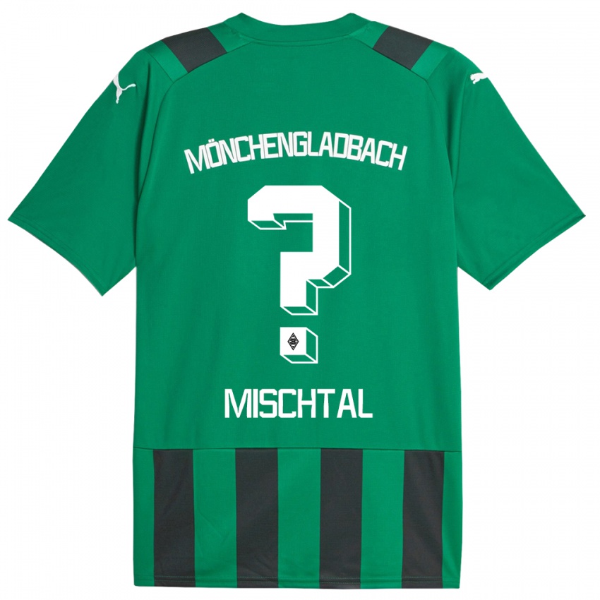 Herren Kilian Mischtal #0 Schwarz Grün Auswärtstrikot Trikot 2023/24 T-Shirt