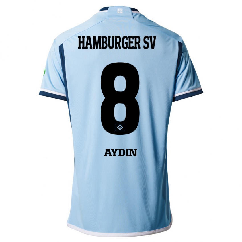 Herren Songül Aydin #8 Blau Auswärtstrikot Trikot 2023/24 T-Shirt