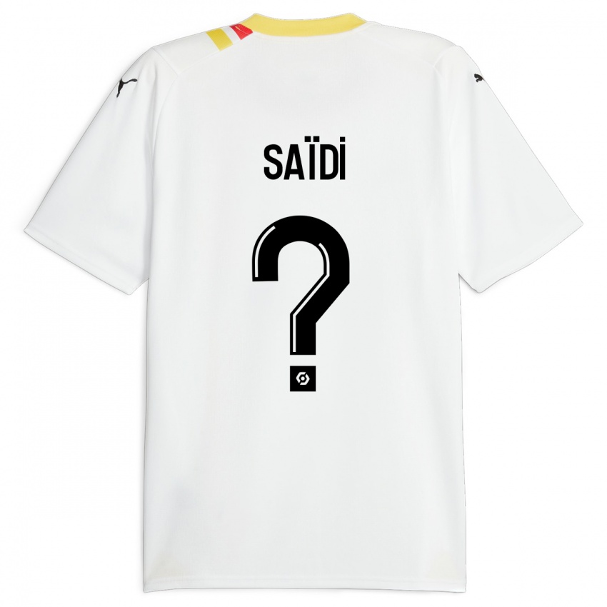 Herren Kahissa Saïdi #0 Schwarz Auswärtstrikot Trikot 2023/24 T-Shirt