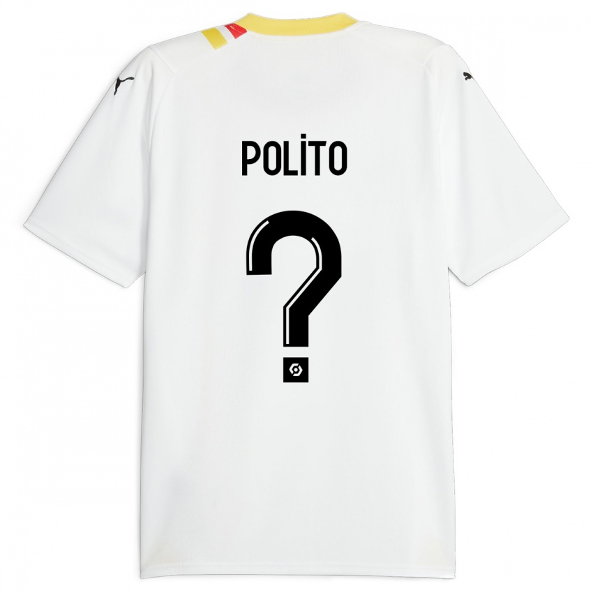 Herren Carla Polito #0 Schwarz Auswärtstrikot Trikot 2023/24 T-Shirt