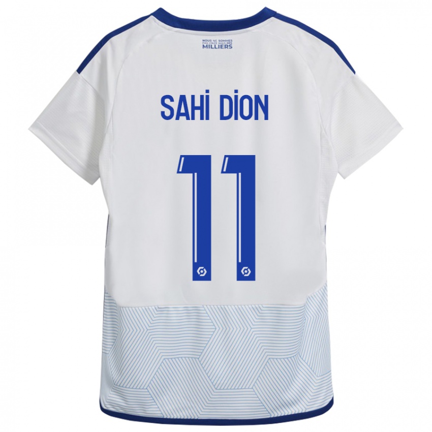 Herren Moïse Sahi Dion #11 Weiß Auswärtstrikot Trikot 2023/24 T-Shirt