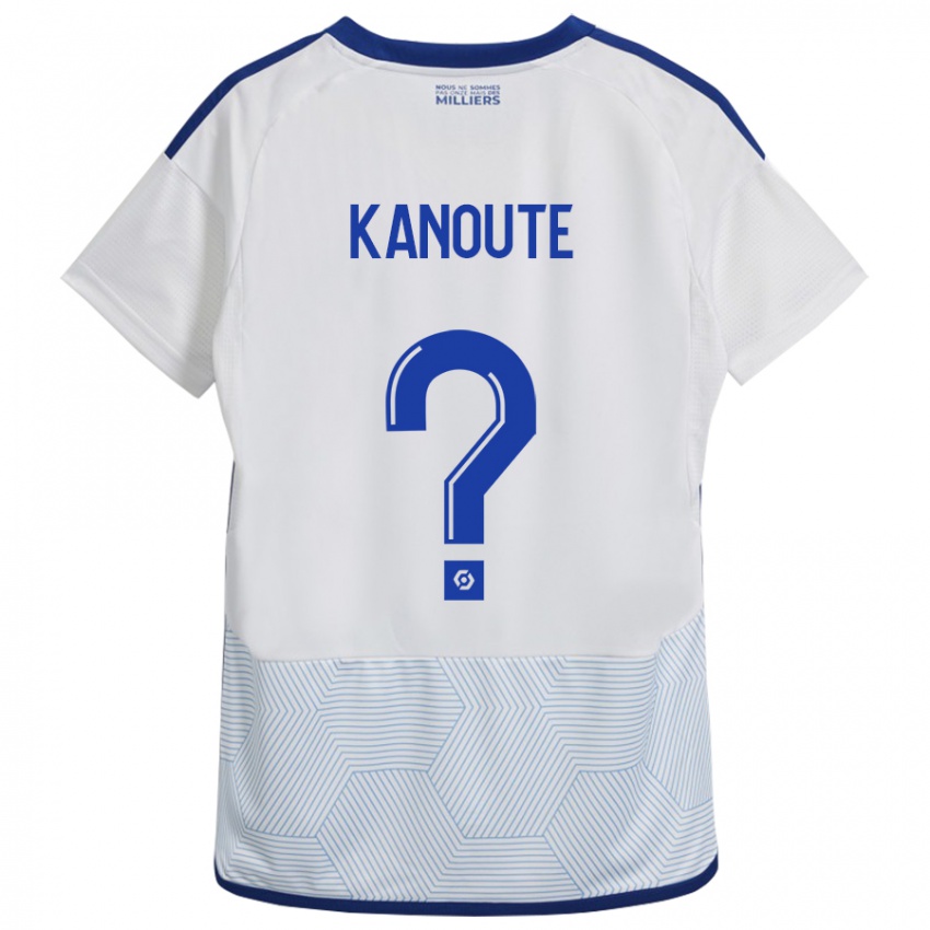 Herren Mahamadou Kanouté #0 Weiß Auswärtstrikot Trikot 2023/24 T-Shirt