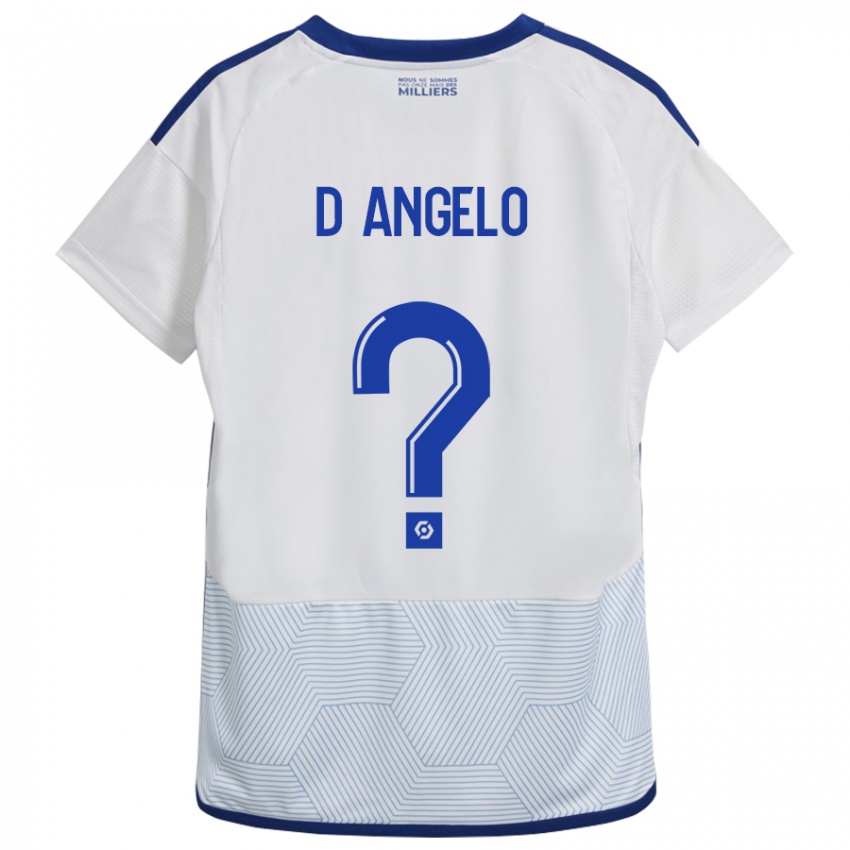 Herren Gianni D'angelo #0 Weiß Auswärtstrikot Trikot 2023/24 T-Shirt