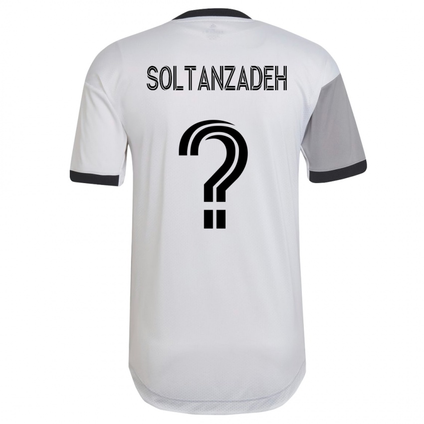 Herren Shayan Soltanzadeh #0 Weiß Auswärtstrikot Trikot 2023/24 T-Shirt