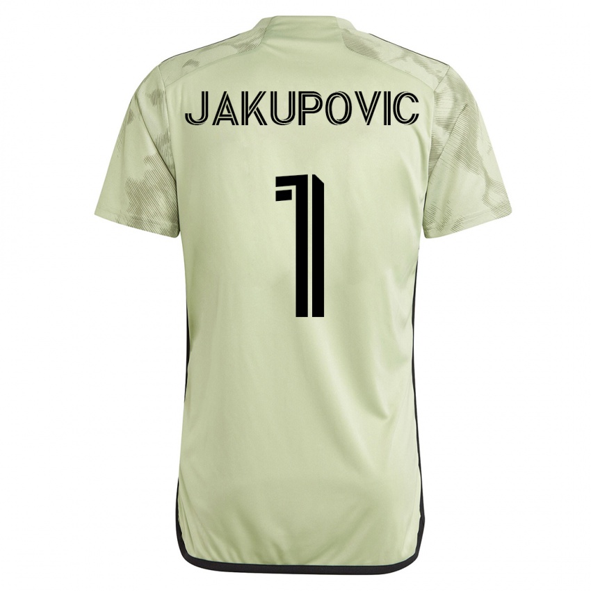 Herren Eldin Jakupovic #1 Grün Auswärtstrikot Trikot 2023/24 T-Shirt