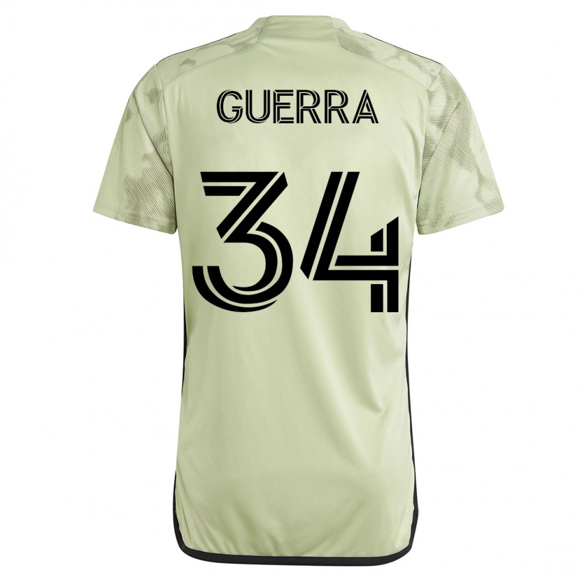 Herren Decarlo Guerra #34 Grün Auswärtstrikot Trikot 2023/24 T-Shirt