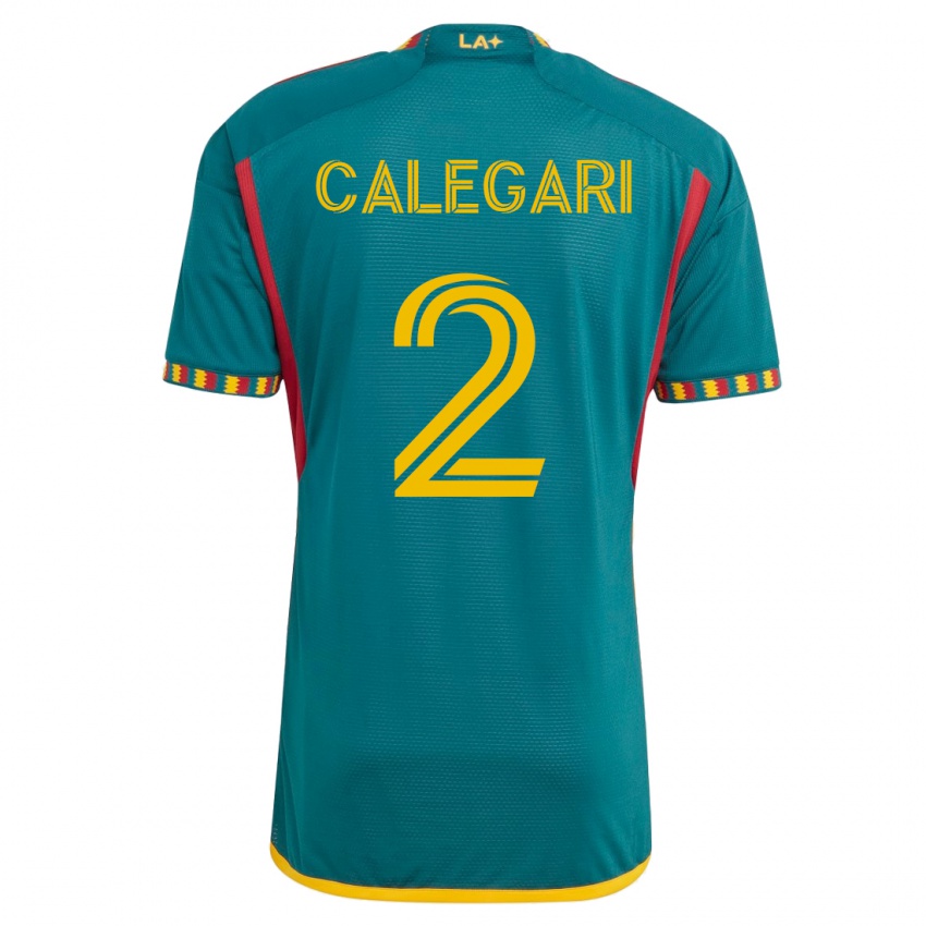 Herren Calegari #2 Grün Auswärtstrikot Trikot 2023/24 T-Shirt