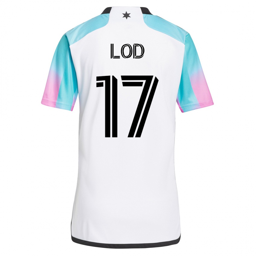 Herren Robin Lod #17 Weiß Auswärtstrikot Trikot 2023/24 T-Shirt