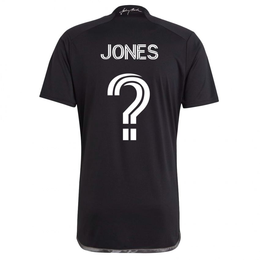 Herren Isaiah Jones #0 Schwarz Auswärtstrikot Trikot 2023/24 T-Shirt
