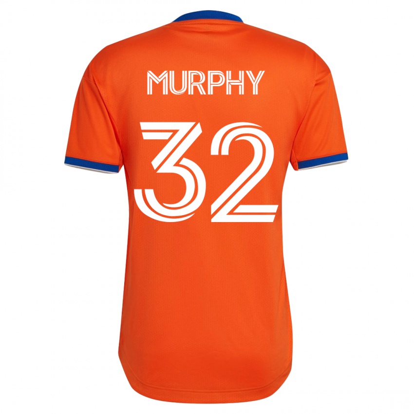 Herren Ian Murphy #32 Weiß Auswärtstrikot Trikot 2023/24 T-Shirt