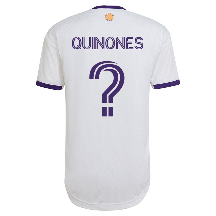 Herren Lucas Quiñones #0 Weiß Auswärtstrikot Trikot 2023/24 T-Shirt