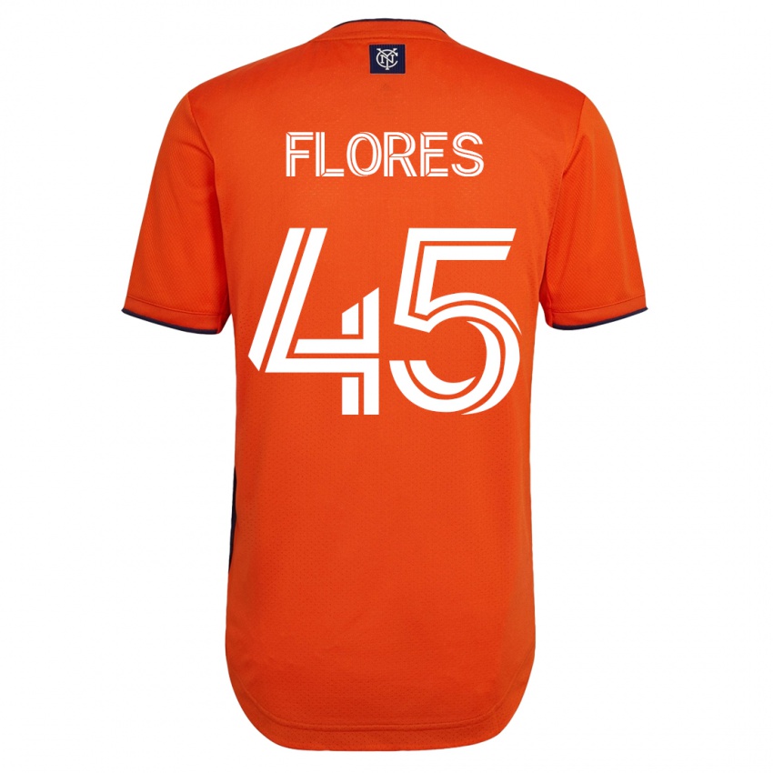 Herren Brian Flores #45 Schwarz Auswärtstrikot Trikot 2023/24 T-Shirt