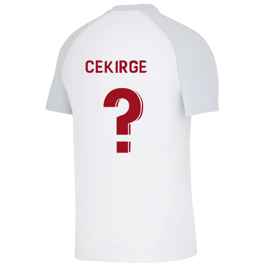Herren Yasin Cekirge #0 Weiß Auswärtstrikot Trikot 2023/24 T-Shirt