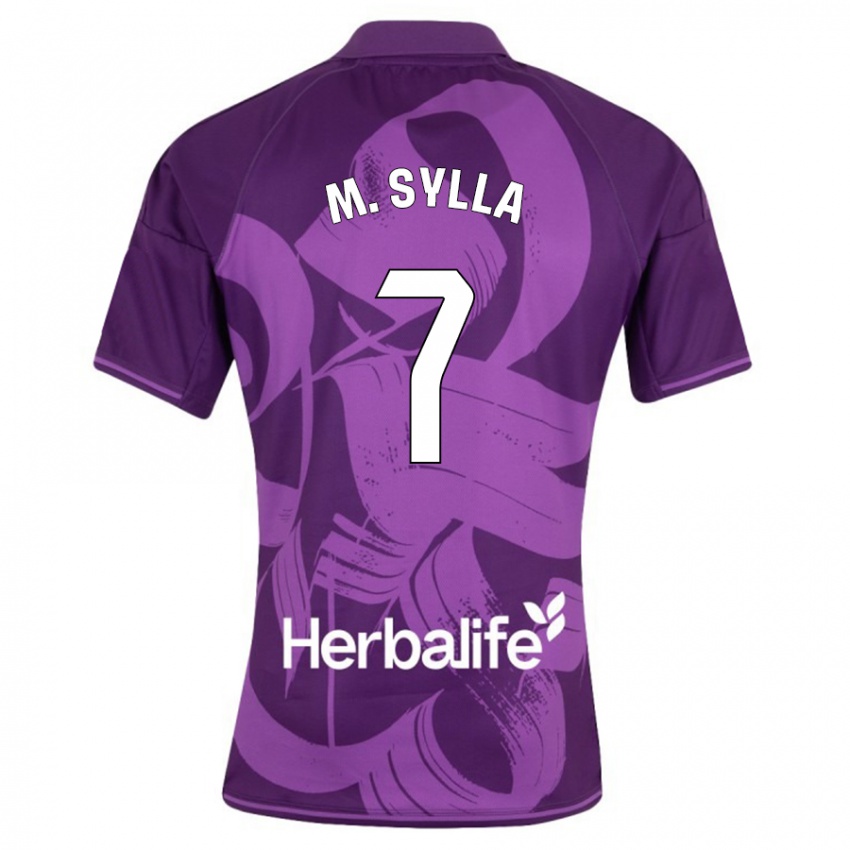 Herren Mamadou Sylla #7 Violett Auswärtstrikot Trikot 2023/24 T-Shirt