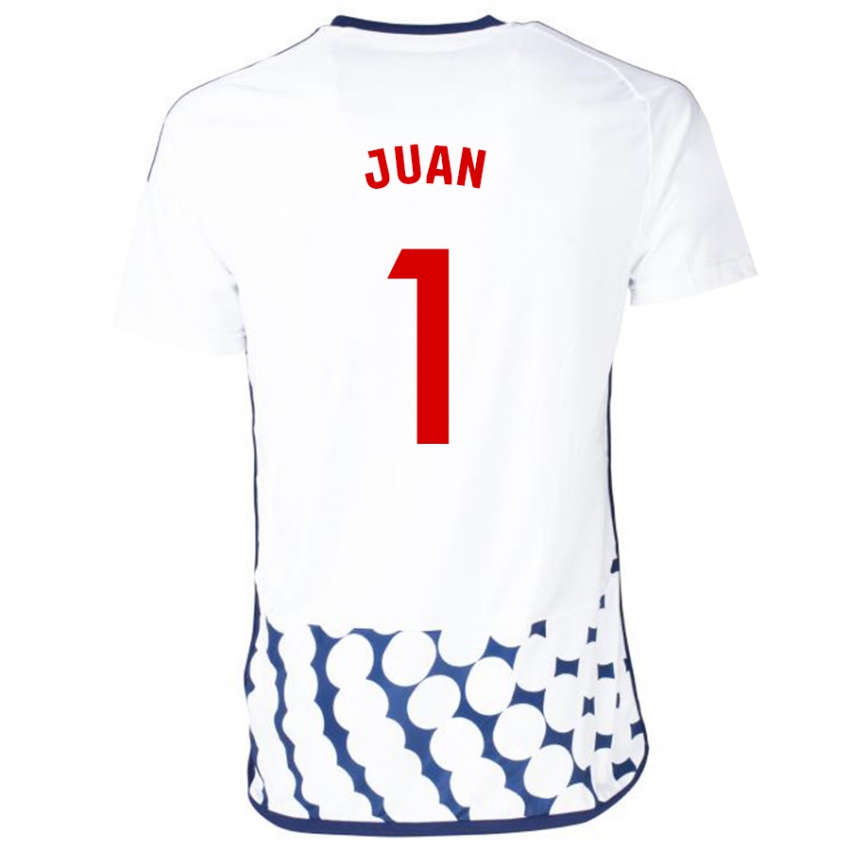 Herren Ramón Juan #1 Weiß Auswärtstrikot Trikot 2023/24 T-Shirt