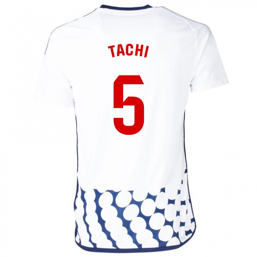 Herren Tachi #5 Weiß Auswärtstrikot Trikot 2023/24 T-Shirt