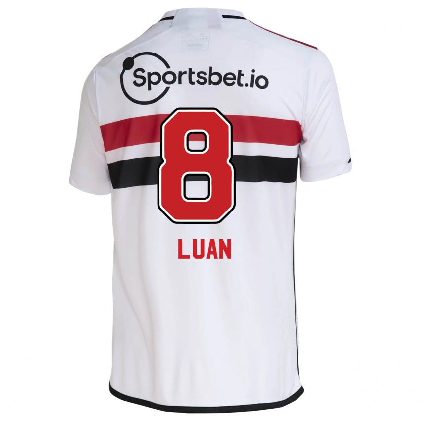 Damen Luan #8 Weiß Heimtrikot Trikot 2023/24 T-Shirt