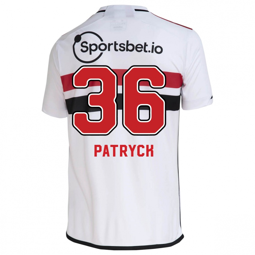 Damen Patryck #36 Weiß Heimtrikot Trikot 2023/24 T-Shirt