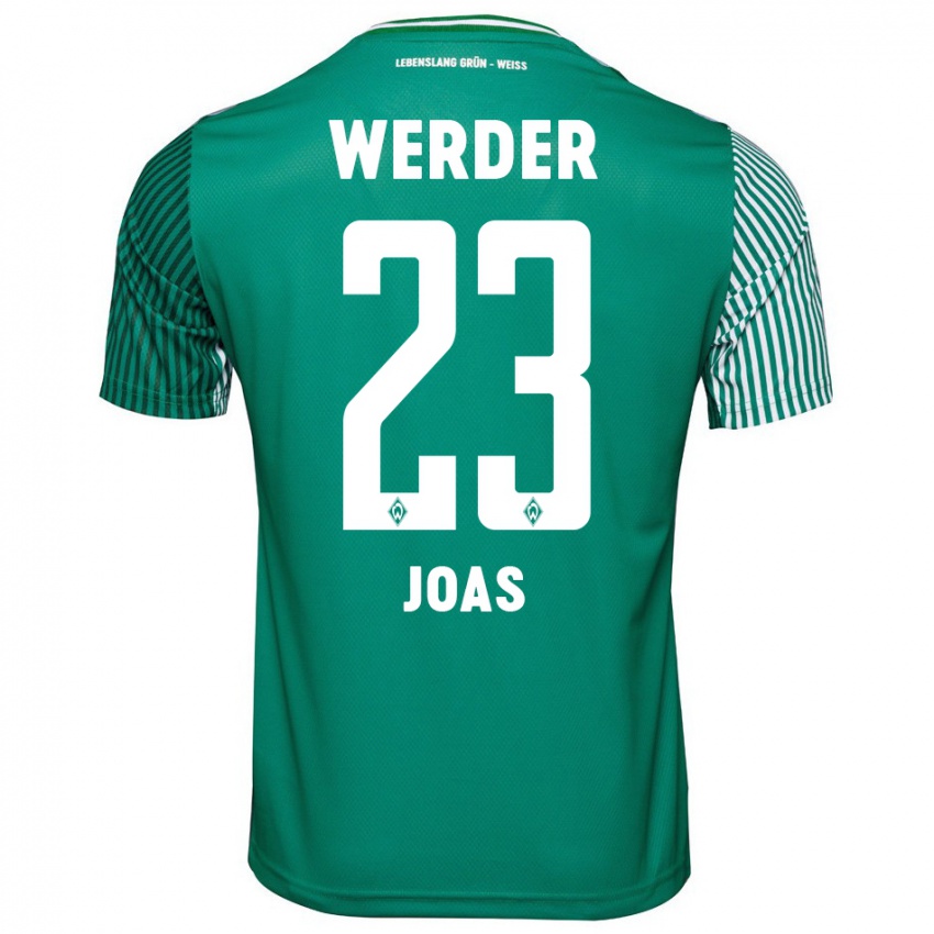 Damen Julius Joas #23 Grün Heimtrikot Trikot 2023/24 T-Shirt