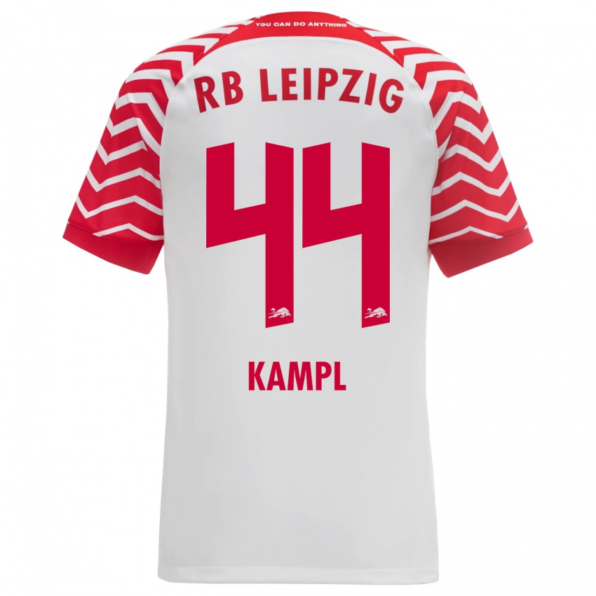 Damen Kevin Kampl #44 Weiß Heimtrikot Trikot 2023/24 T-Shirt