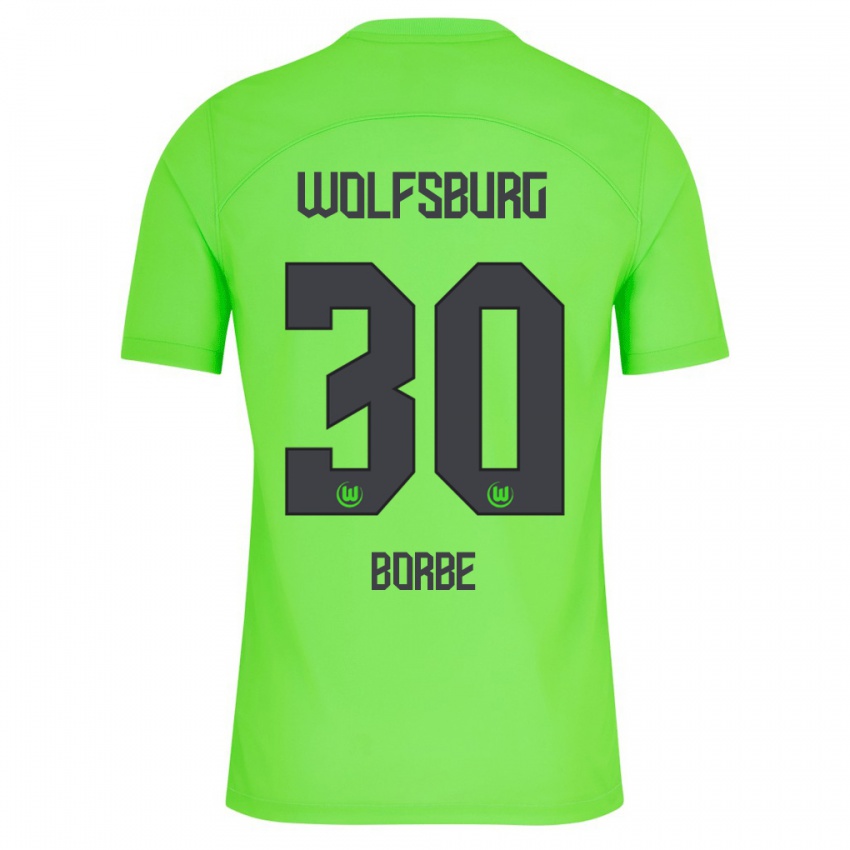 Damen Anneke Borbe #30 Grün Heimtrikot Trikot 2023/24 T-Shirt