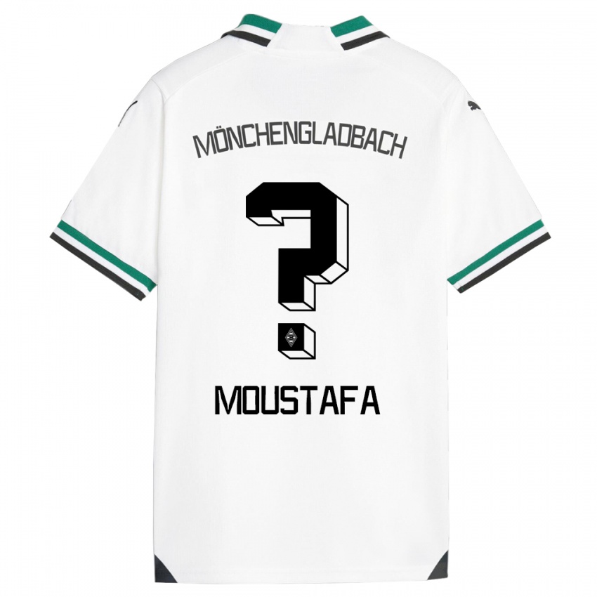 Damen Seif Ashraf Moustafa #0 Weiß Grün Heimtrikot Trikot 2023/24 T-Shirt