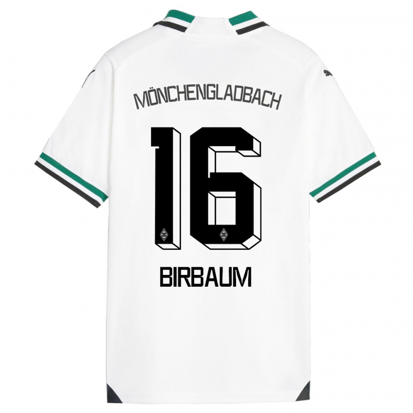 Damen Anne Birbaum #16 Weiß Grün Heimtrikot Trikot 2023/24 T-Shirt