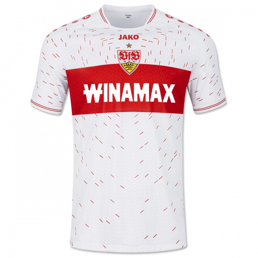 Damen Lukas Griebsch #19 Weiß Heimtrikot Trikot 2023/24 T-Shirt